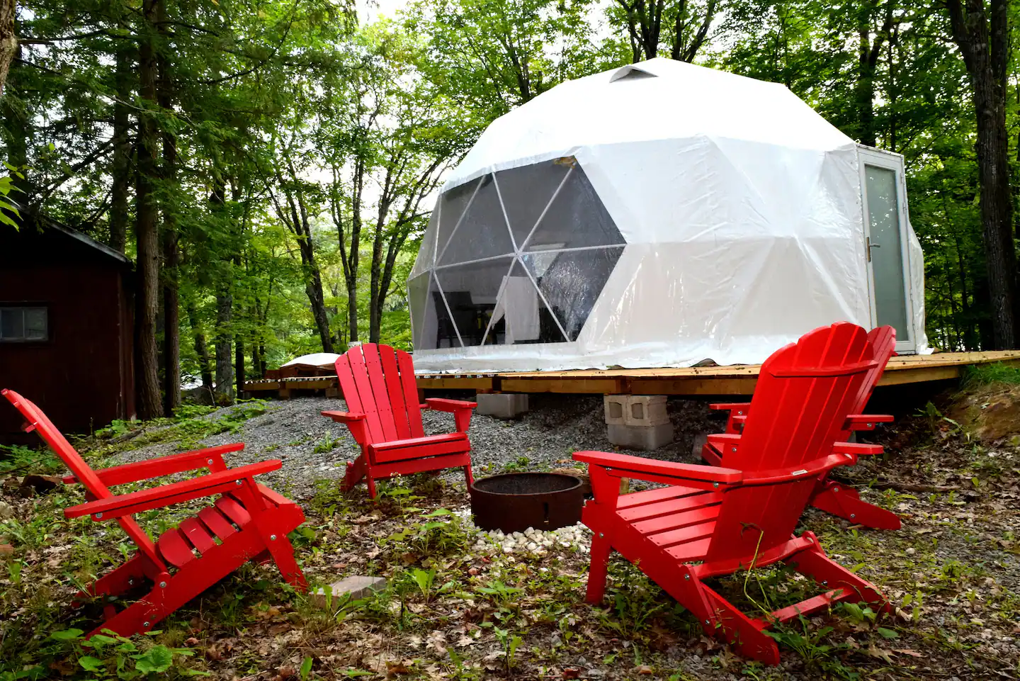 Couple's Getaway Waterfront Dome