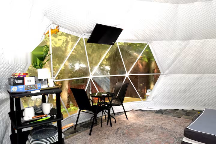 Couple's Getaway Waterfront Dome