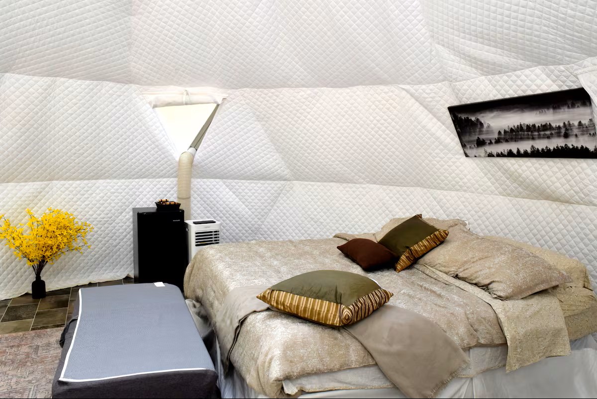 Couple's Getaway Waterfront Dome