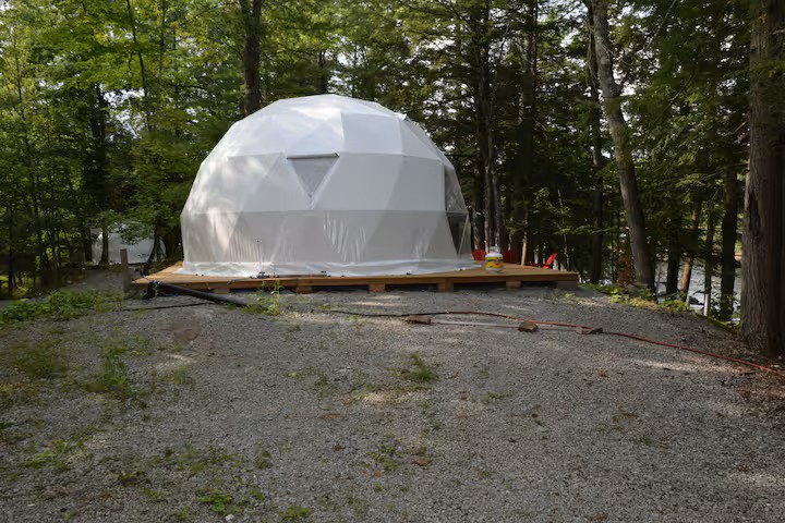 Couple's Getaway Waterfront Dome